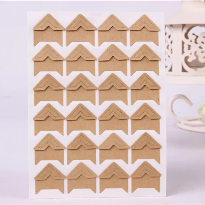 DIY Photo Album Frame Decoration, Scrapbooking Protect Stickers, 5 Sheet Sticker Paper