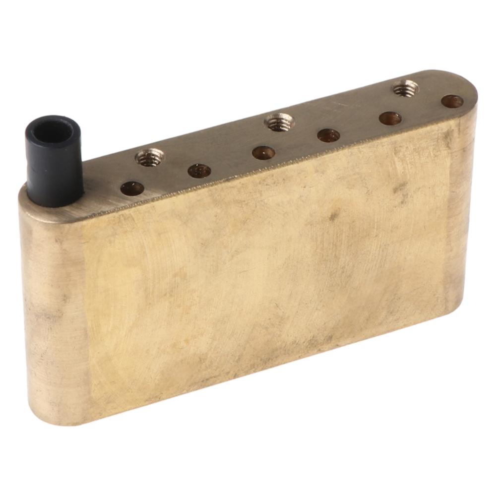 Base de bloque trémolo DIY para accesorios de puente de guitarra eléctrica de latón