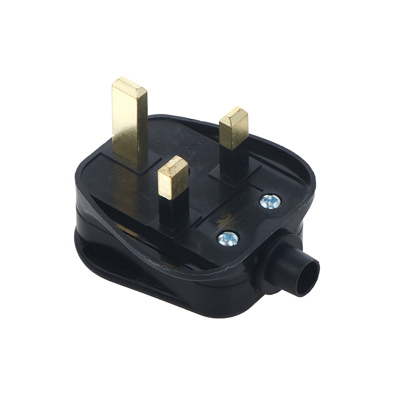 England Removable Power Plug Type G White Black 3 Pin UK Mains Plug 13A Appliance Assembly Power Cord Fuse Wiring Connector: green