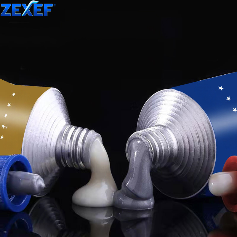 ZEXEF Reparatielijm Extrusie Hittebestendige lijm Vloeistof Lasverouderingsbestendigheid Multifunctioneel voor harde kunststoffen en keramiek