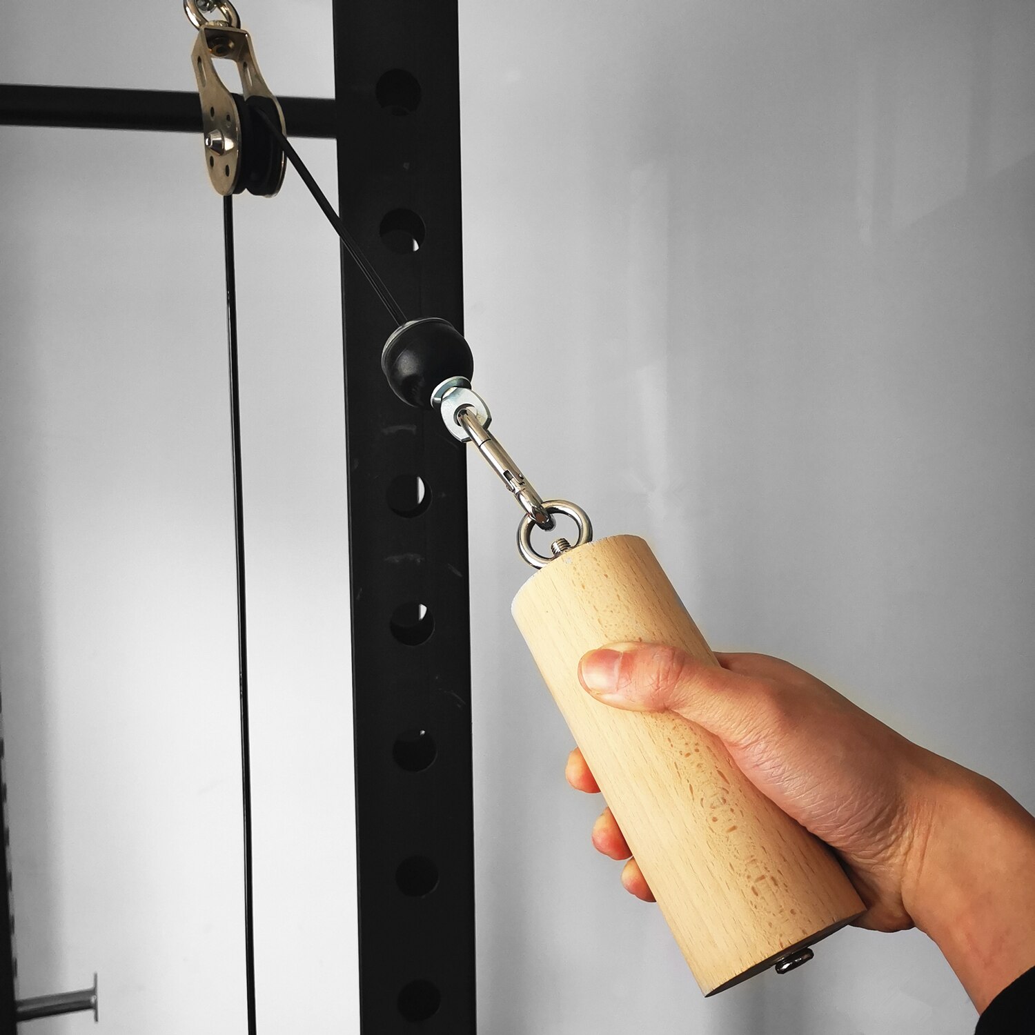 Fitness Wooden Climbing Holds Grips Set Pinch Training Finger Pull up Gripper Strengthener Forearm Exerciser Training Tools