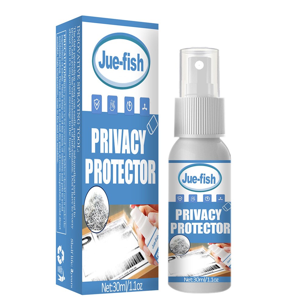Newly Data Protection Spray Perfect for Privacy Protection Identity Theft Protection Spray For Package