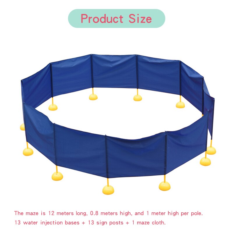 Kinder Outdoor Aktivitäten Spielzeug Bunte Labyrinth Kinder Team spiele Spaß Labyrinth Array Sensorischen Training Ausrüstung Gruppe Spiel Spielzeug