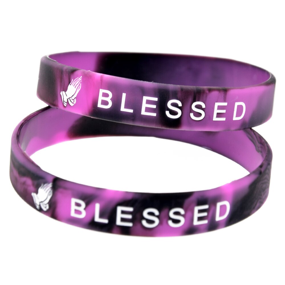 OBH – Bracelet en Silicone béni pour d'amitié, couleur tourbillon, 1 pièce