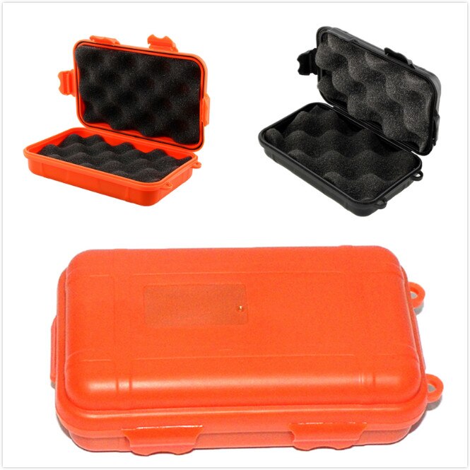 Outdoor Shockproof Waterproof Airtight Survival Storage Case Container Carry Box 12cm*8cm*4cm