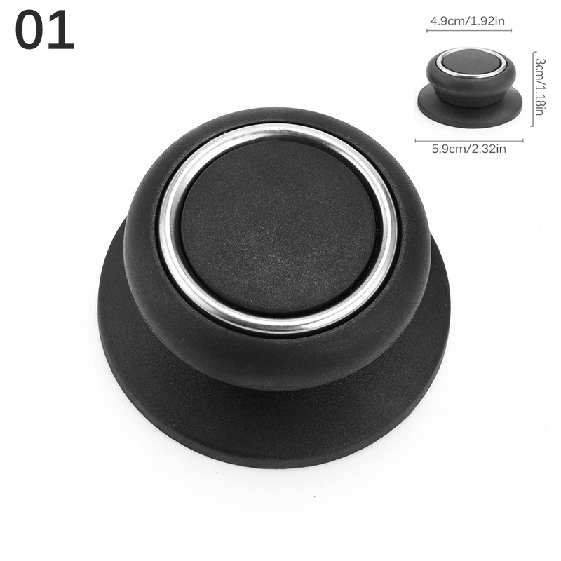 1pc Replacement Pot Pan Lid Hand Grip Knob Handle Cover Pot Handle Kitchen Cookware Kitchen Supplies: Red