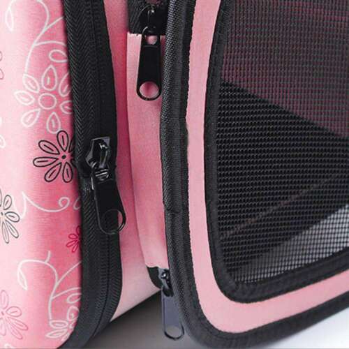 Pet Carrier Dog carrier Opvouwbare Carrying Schoudertas Pet Puppy Kitten Outdoor Reizen Sling Bloem Mode Huisdier Handtassen