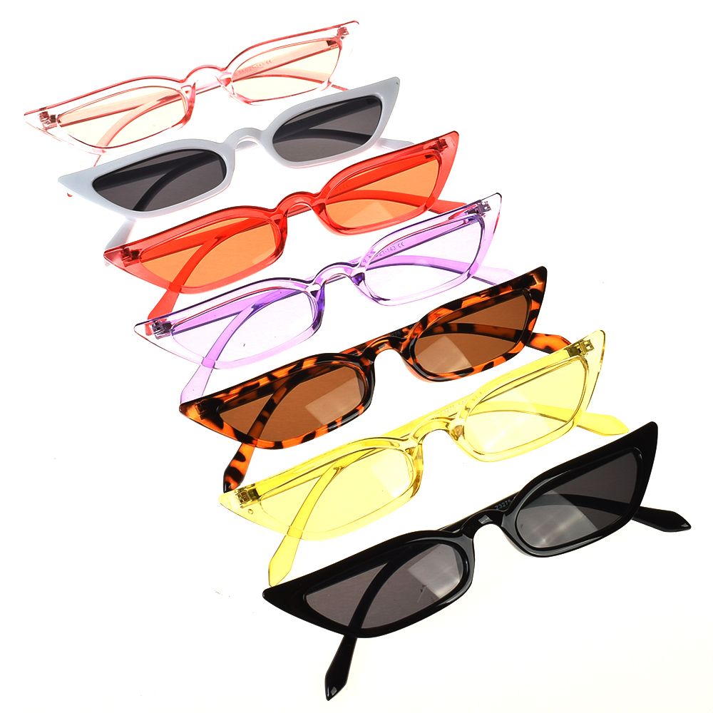 Women Cat Eye Sunglasses Small Vintage Eyewear Glasses Shades Uv400 Sunglass Eyewear