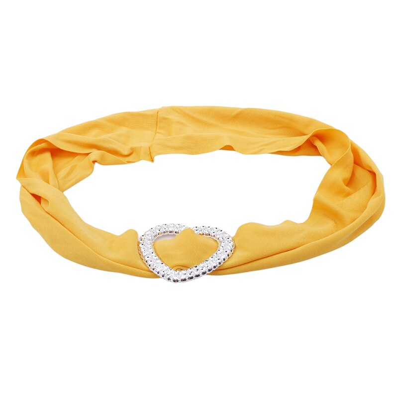 Lycra knoop stoelriem koningsblauwe spandex riem met hartvormige gesp universele lycra stoelriem bruiloftsdecoratie: Gouden