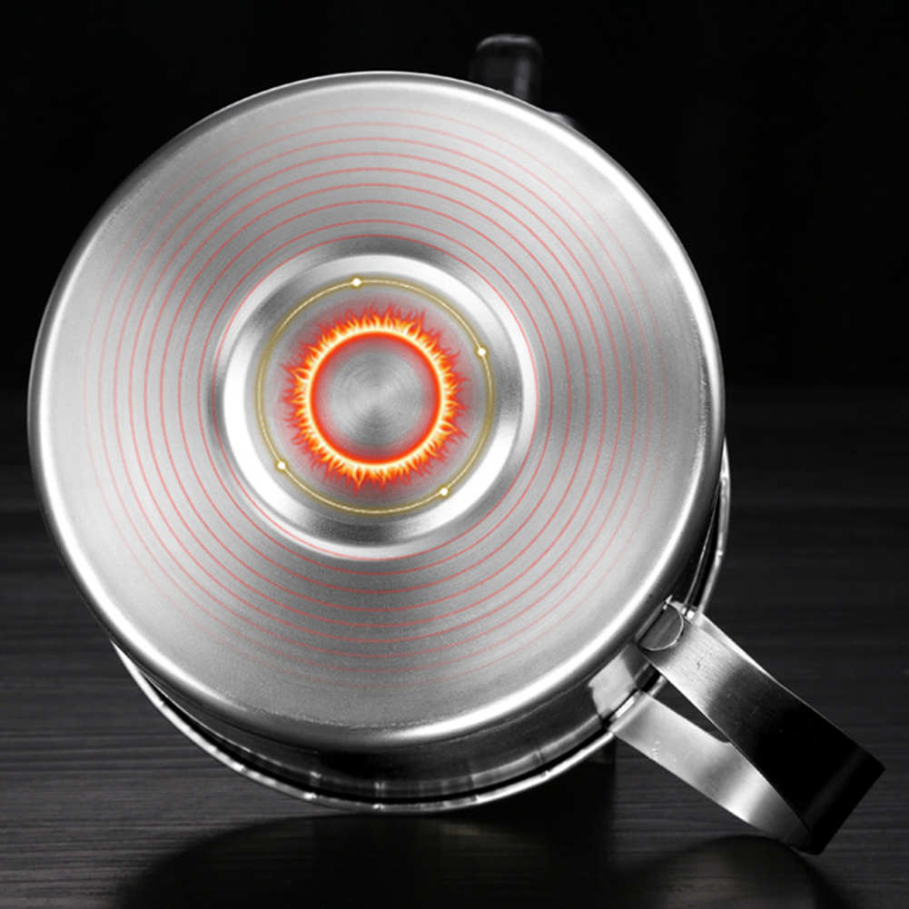 Ruostumaton teräs keitto öljy rasvanerotin siivilä kulho keittiön keittotyökalu