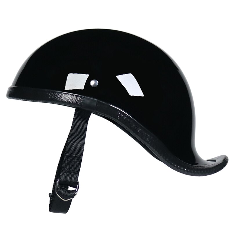 Japan Happy Knight ER Retro Helmet Big Tail Summer Helmet Motorcycle Water Scoop Helmet Bandit Japanese Style: 1 / M