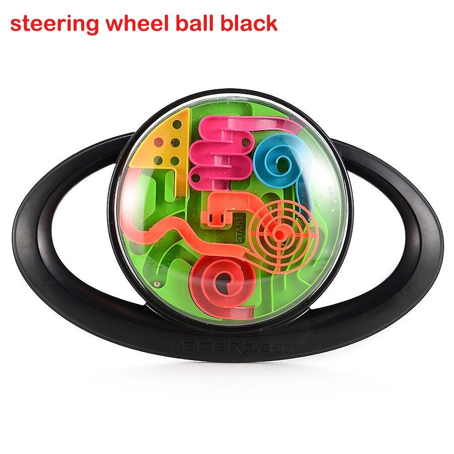 3D Di Puzzle Magico Labirinto Perplexus Interattivo Gioco del Labirinto, 99-299 Sfide IQ Balance giocattoli Educativi per Bambini e Adulti: steering wheel ball1