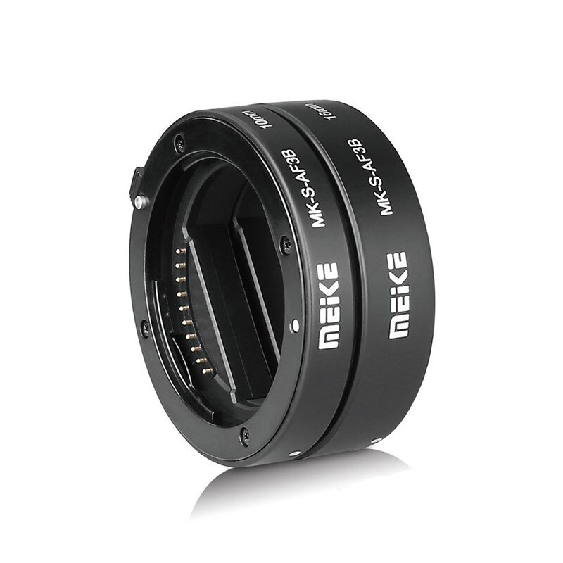 Meike Auto Focus Macro Extension Tube 10 Mm 16 Mm Voor Sony E-Mount Fe-Mount Mirrorless Camera a7S A7R A7M2 NEX-F3/6/7 A6300 A6500