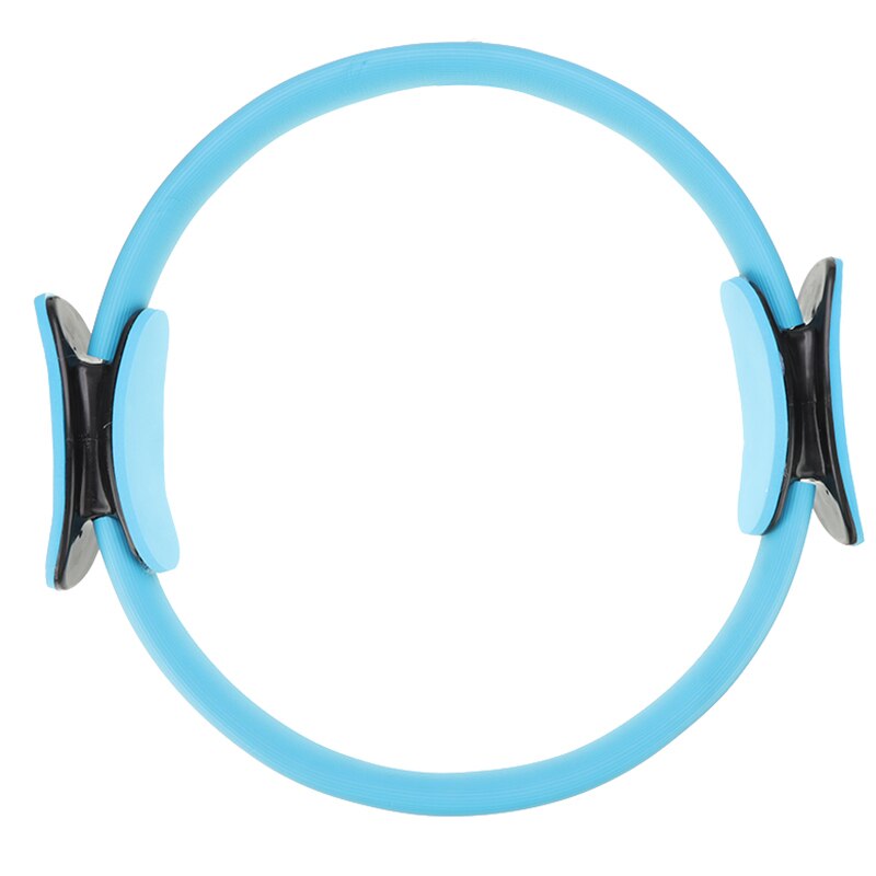Yoga Fitness Circle Pilates Sport Magic Ring Workout Gym Home Training Muscle Resistance Circle Exercise Sport Tool: Sky Blue