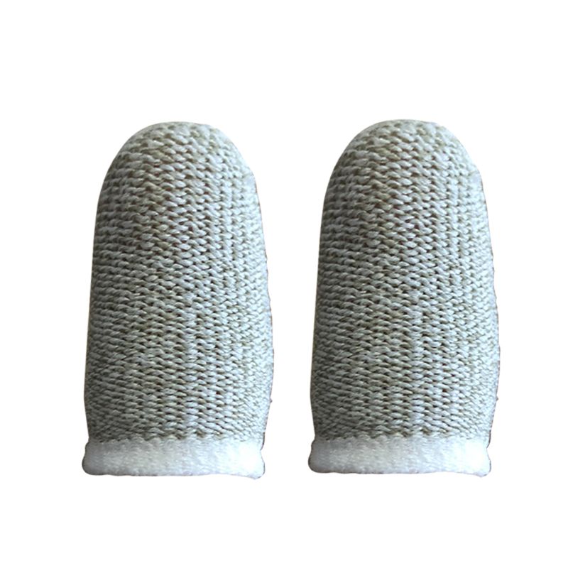Carbon Fiber Finger Sleeves - Atmungsaktive Gaming Handschuhe für Handy/Tablet - Rutschfester Touchscreen: Farbe E