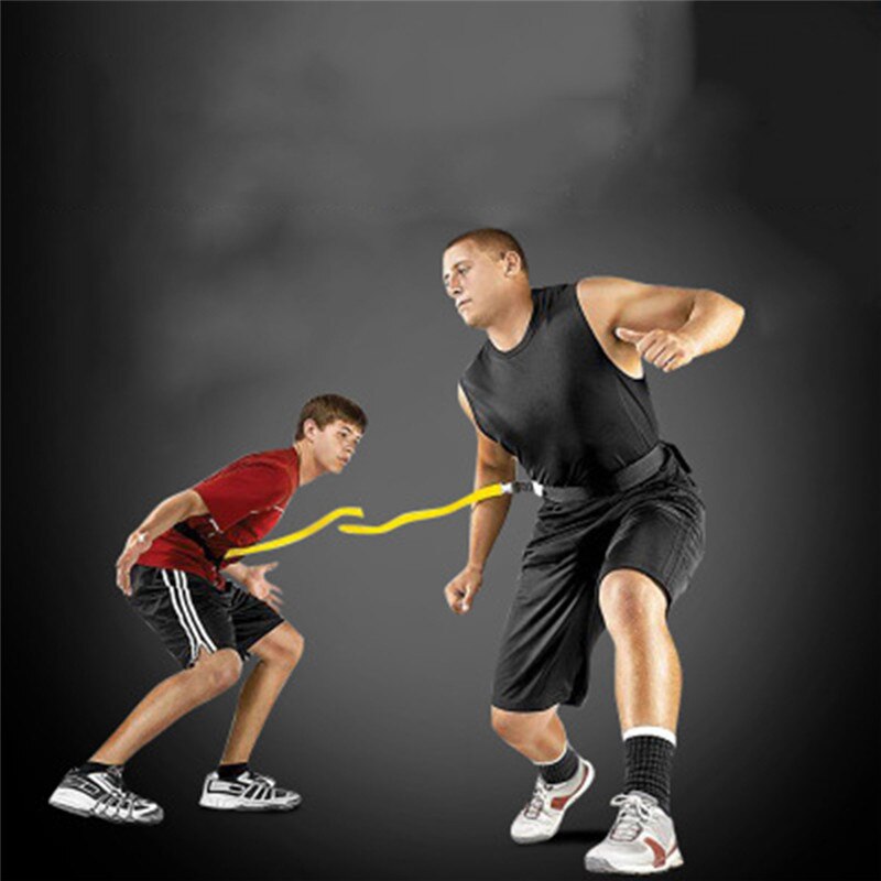 Basket fotboll fotboll agility träningsbälte för barn/vuxna sport evasion bälte defensiv hastighet reaktion träning remmar