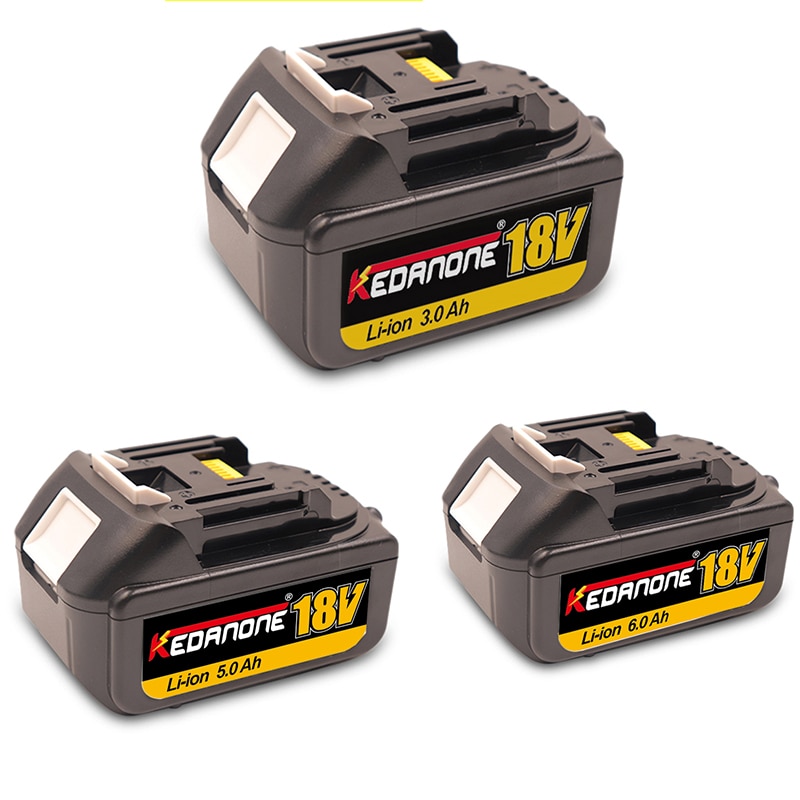 Lithium-Ion Battery 18V 6000mAh - Charger Included - for Makita BL1860 BL1850 BL1840 BL1830 LXT 400