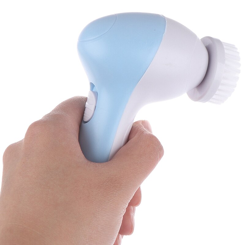 Mini Machine à laver le visage électrique 5 en 1, nettoyeur du visage, Massage des pores du visage, brosse de beauté pour la peau