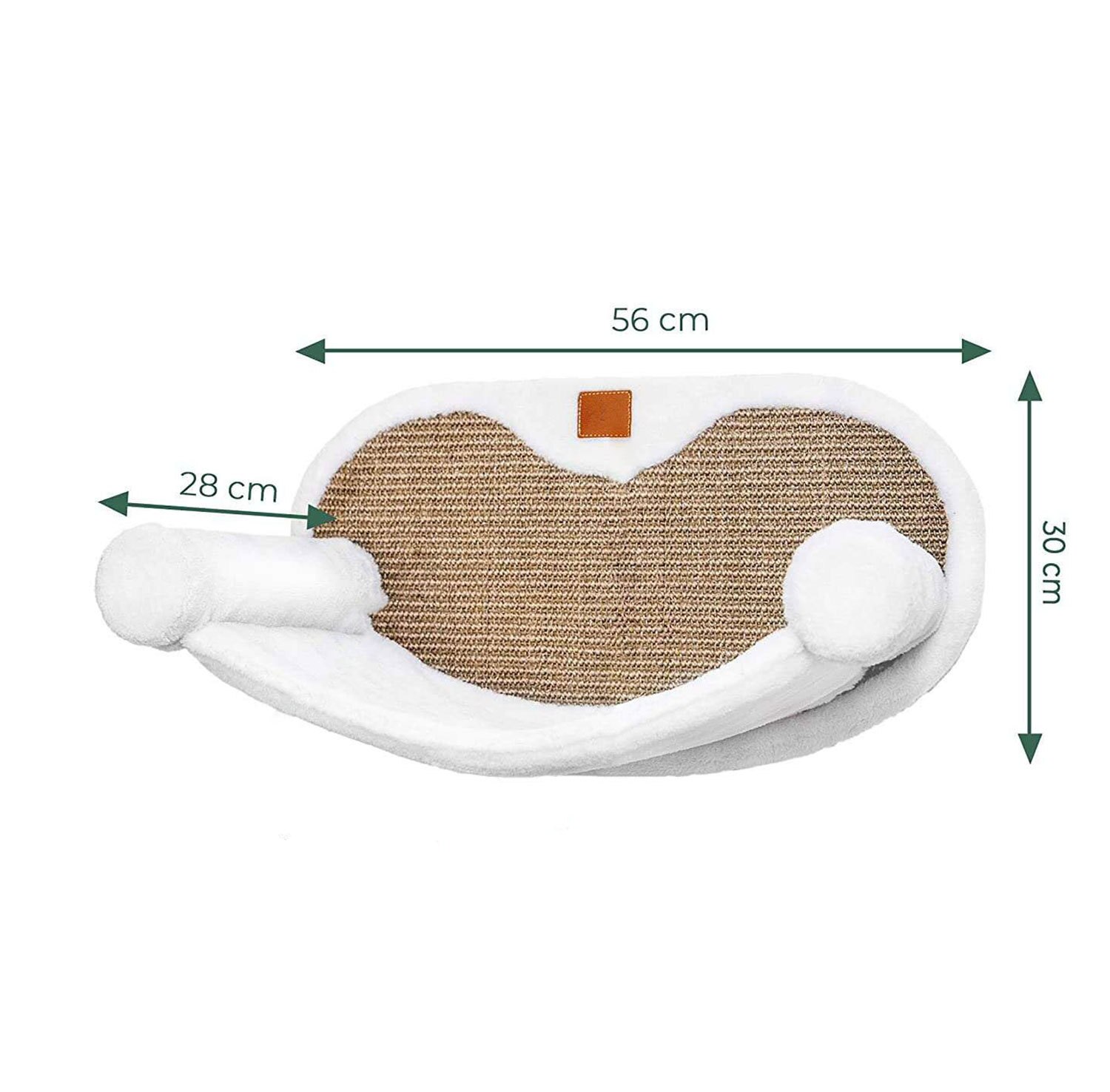 Canvas Wall Mounted Cat Climbing Wall Hammock Bed ... – Vicedeal