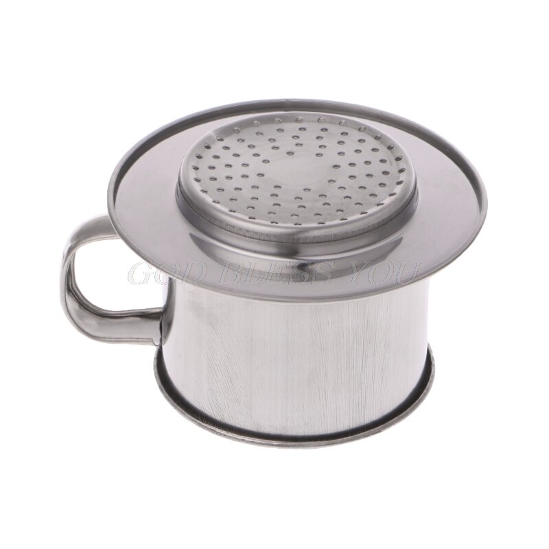 S/L Maat Vietnamese Koffie Filter Rvs Maker Pot Infuse Cup Serveren Heerlijke