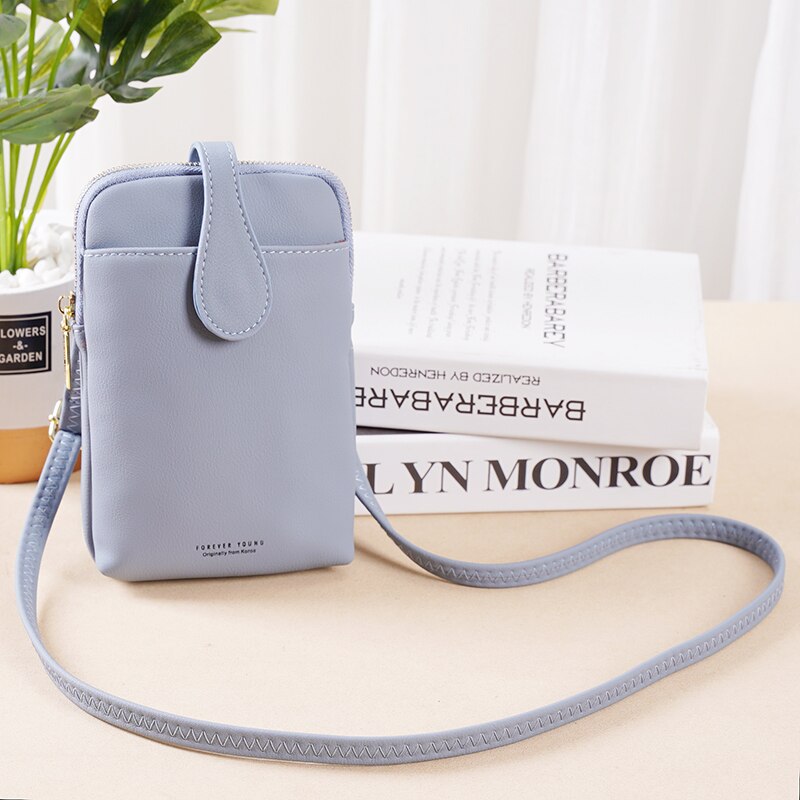 Multifunctionele damesportemonnee telefoonhoesje all-match draagbare portemonnee voor kleingeld multifunctionele portemonnee