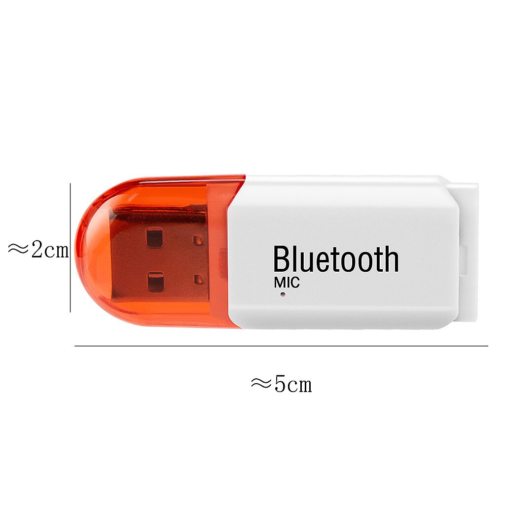 Professionele USB Bluetooth Stereo Audio Muziek Draadloze Ontvanger Adapter voor Auto Thuis Speaker Handsfree USB Draadloze Adapter