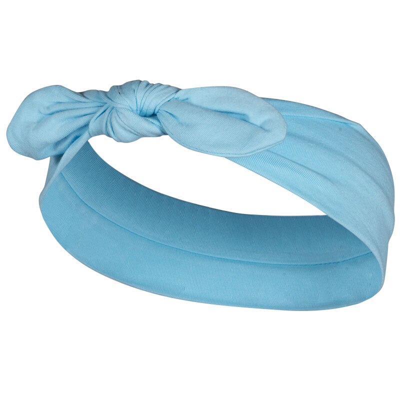 Bandeau Turban en coton avec nœud élastique pour femmes, 2022: FG105-12