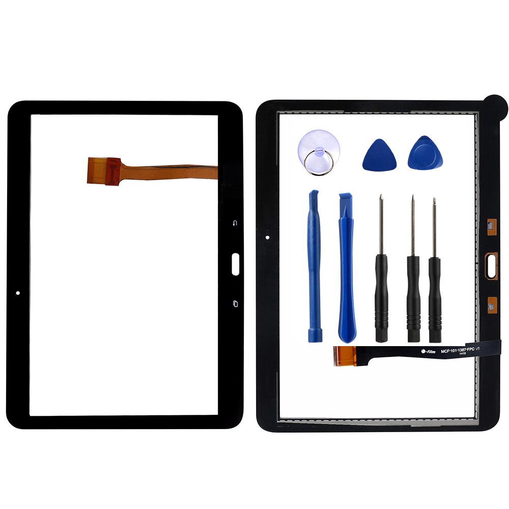 Para Samsung GALAXY Tab 4 10,1 "T530 T531 T535 SM-T530 pantalla táctil digitalizador Panel Sensor de vidrio tableta reemplazo