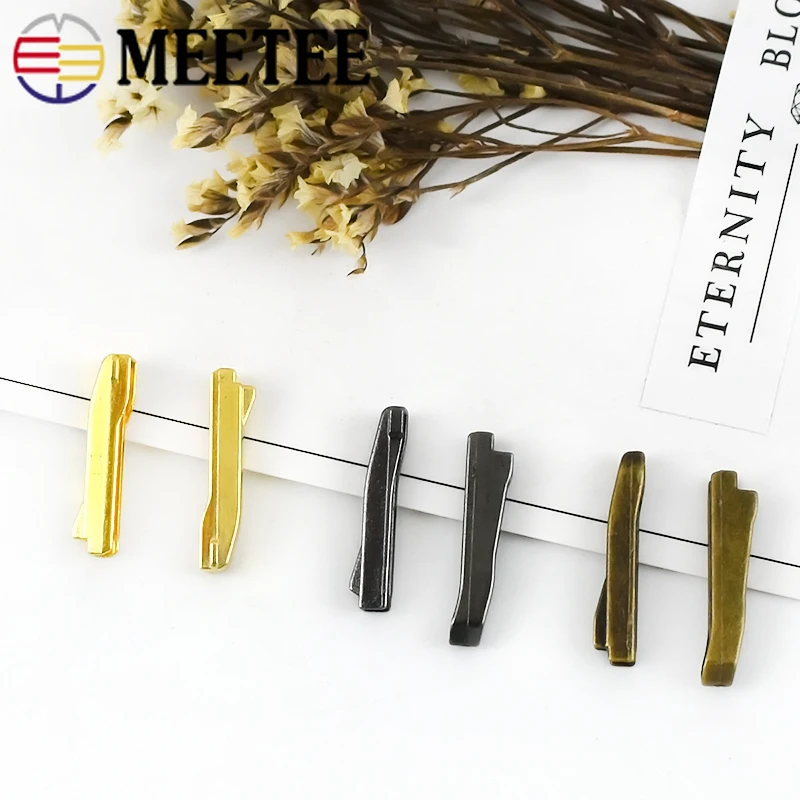 20/40sets 3# 5# 8# 10# Double Open Zipper Latch Repair Kits Tool for Zippers Non-slip Stopper Coat Metal Two-way Zip Plug Buckle