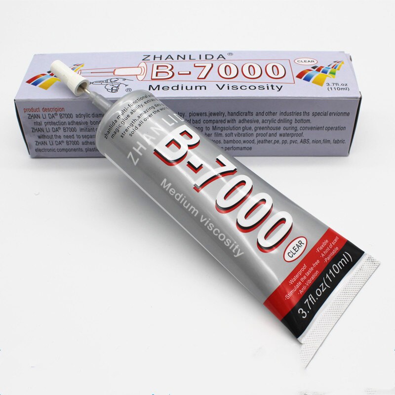 1PC B7000 15/25ML PVC Glue Plastic/Resin Upgrade Multi-function strong adhesive DIY super shell rhinestone waterproof super glue
