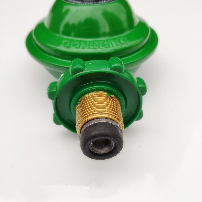 1PC Gas Regulator For Kitchen Cooker 1/2PT Thread Liquefied LGP Gas Gauge Pressure Regulator Green 1 Inlet(30-1560kpa) 1 Outlet