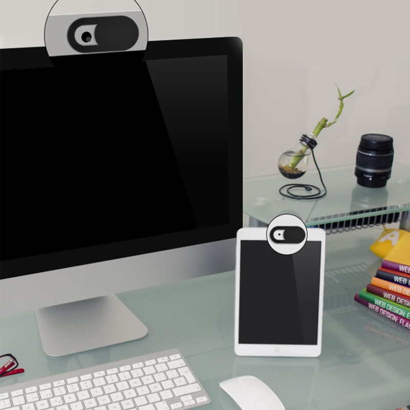 Webcam Privacy Cover Anti-Hacker Protective Patch Sticker Camera Anti-Peep Protection Slider for PC Laptop Phone Tablet Computer