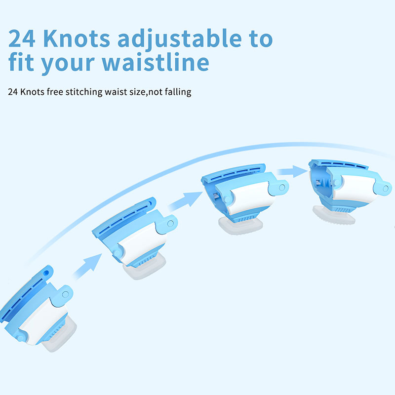 Aro destacável para massagem, equipamento de ginástica para treino em casa, perda de peso, esportivo, exercício abdominal fino