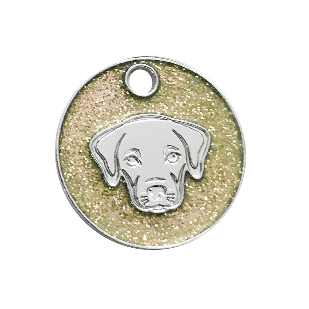 Transer – collier rond pour chien et chat, étiquette d'identification, bijou, pendentif, accessoires de toilettage, 90423: YE