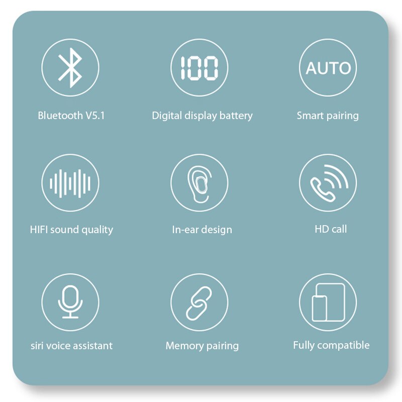 Fone Bluetooth Wireless Earbuds For Xiaomi Redmi Noise Cancelling Headsets With Microphone Handsfree Headphones