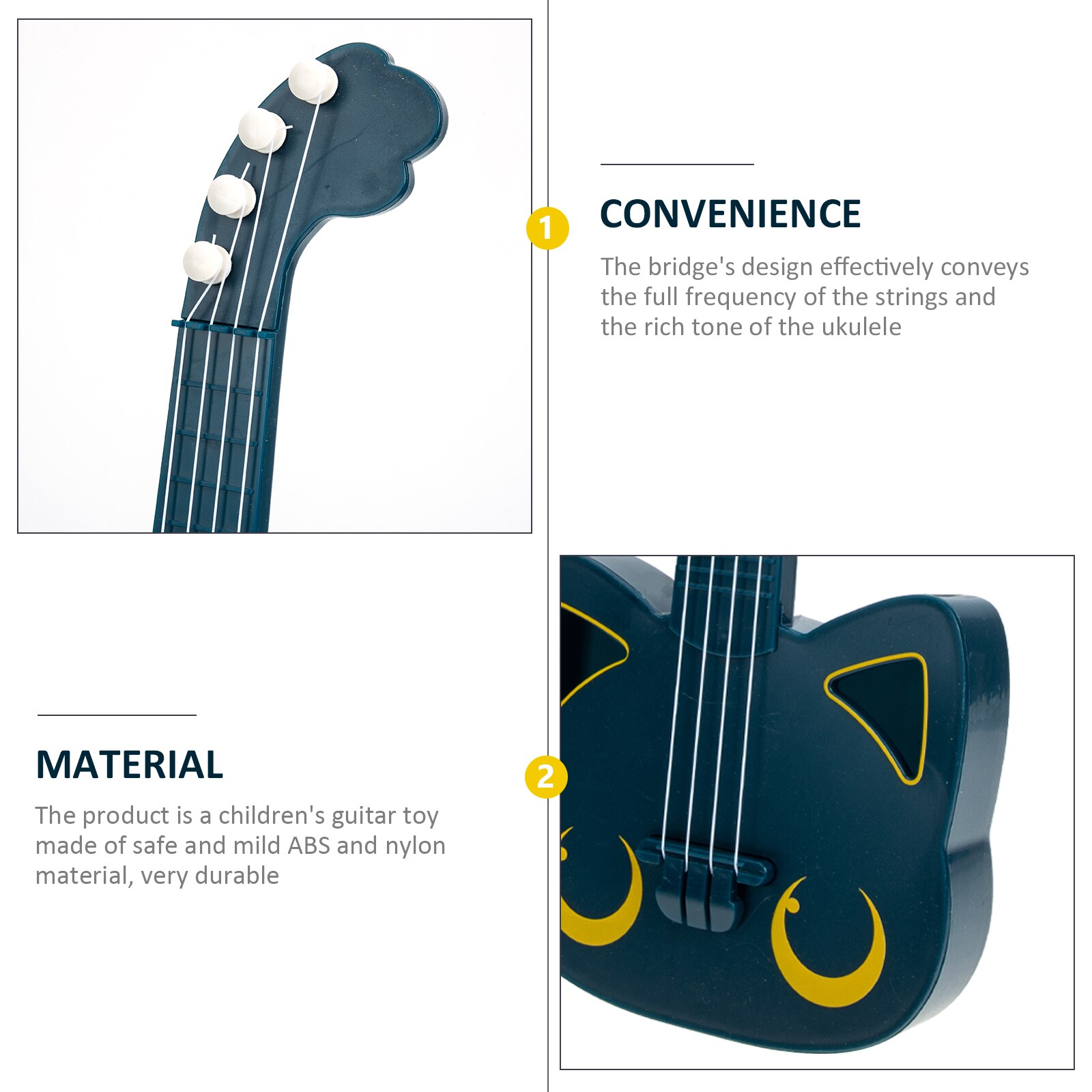 Snaren Instrument Kinderen Ukulele Gitaar Speelbal Muziekinstrument