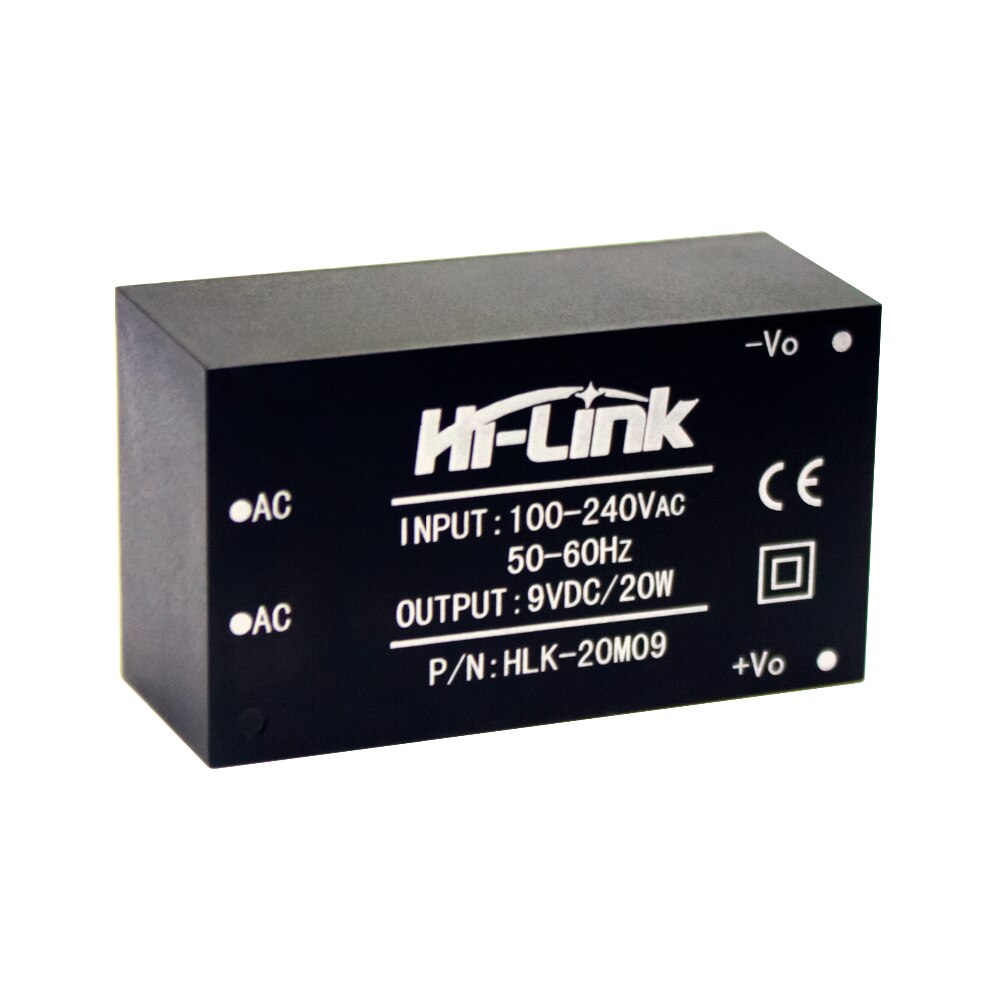 HLK-20M09 Intelligente Schakelende Voeding Module 220V 5V/9V/12V