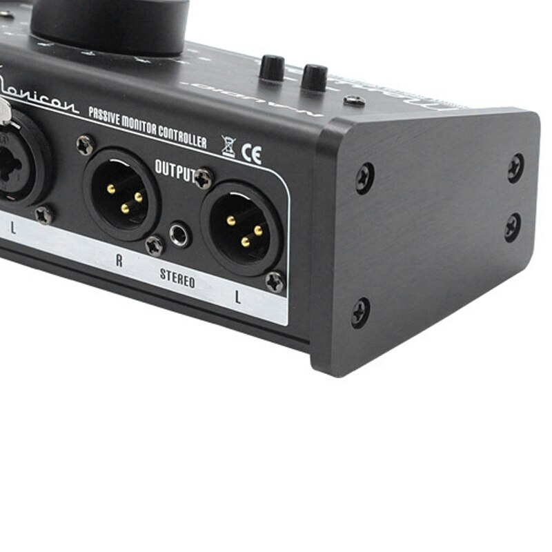 3.5mm stereo koaksial indgang  mt2 passiv passiv monitor controller