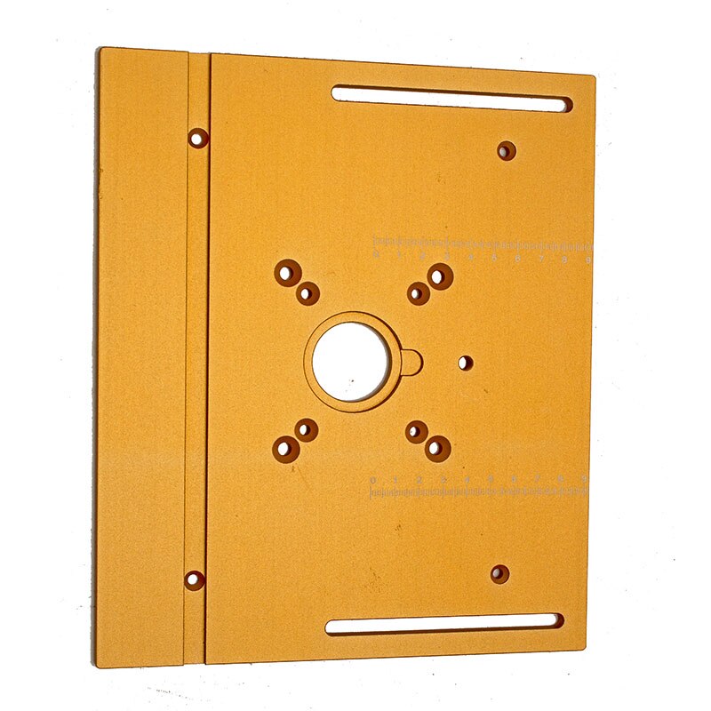 Router Table Insert Plate For Woodworking Benches Table Saw With Miter Gauge Guide Aluminium Profile Fence Sliding Brackets: B-01