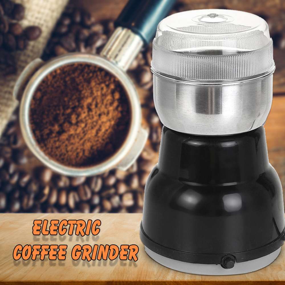 Elektrische Koffiemolen Koffiebonen Spice Grinder Home Keuken Koffie Machine Elektrische Korenmolen Grinder Keuken Tool Eu Plug