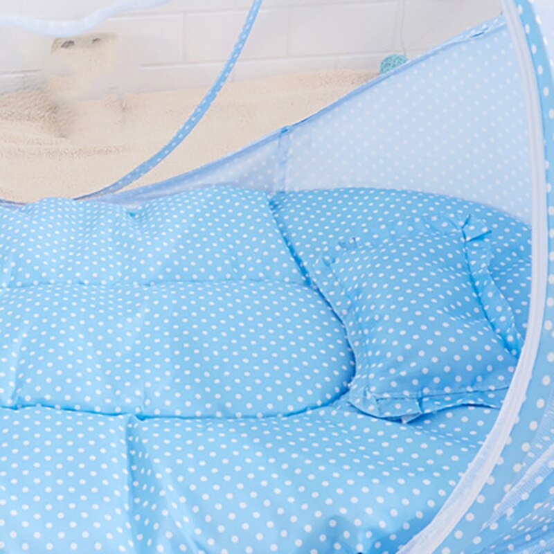 3 pçs/set Bebê Mosquito Net Bebê Recém-nascido Malha Decoração Crianças Dormindo Cesta Berço Colchão da Cama Dobrável Redes YAN002