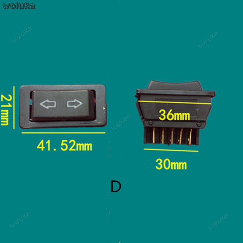 Universal- modifizierte Auto glas heber schalter fenster Geschmack schalter Energie fensterheber schalter hoch und unten Geschmack CD50 Q04