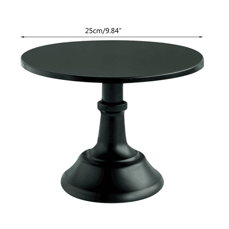 Round Pedestal Dessert Table High Tray Cake Stand Holder Cupcake Display