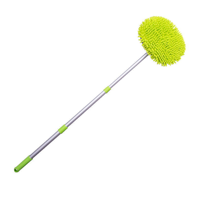 Autowasseretteborstel Cleaning Mop Chenille Bezem Verstelbare Telescopische Lange Handvat Auto Cleaning Tools Draaibare Borstel Auto Accessoires
