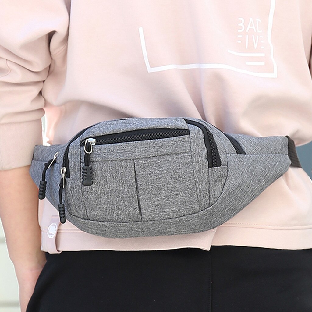 Fanny Pack Waist Packs Heuptas Hip Bag Men Women Waistband Banana Waist Bags Waist Bag Men Travel Purse Bolso Cintura