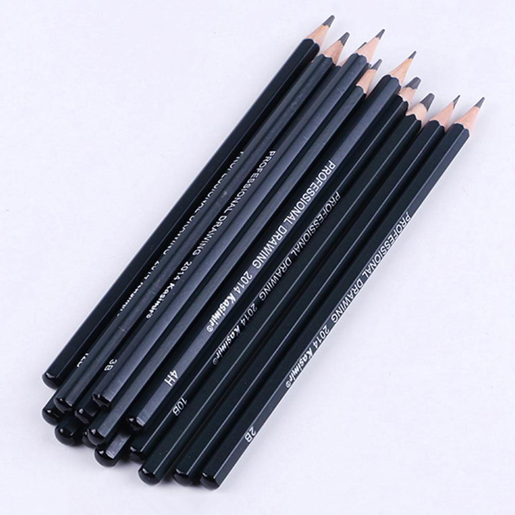 Pencils 14 Pcs/Set 6H - 12B Artist Art Sketch Drawing Pencil Craft Tool