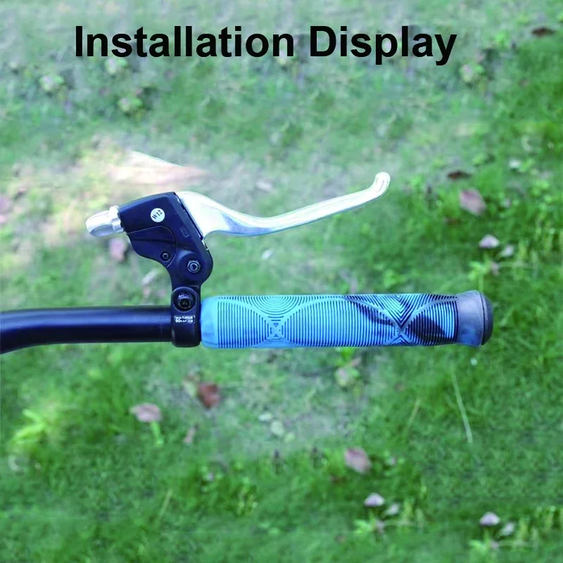 Empuñaduras de goma para manillar de bicicleta, cubiertas suaves y cómodas para manillar de bicicleta de montaña, puños antideslizantes para ciclismo, piezas duraderas