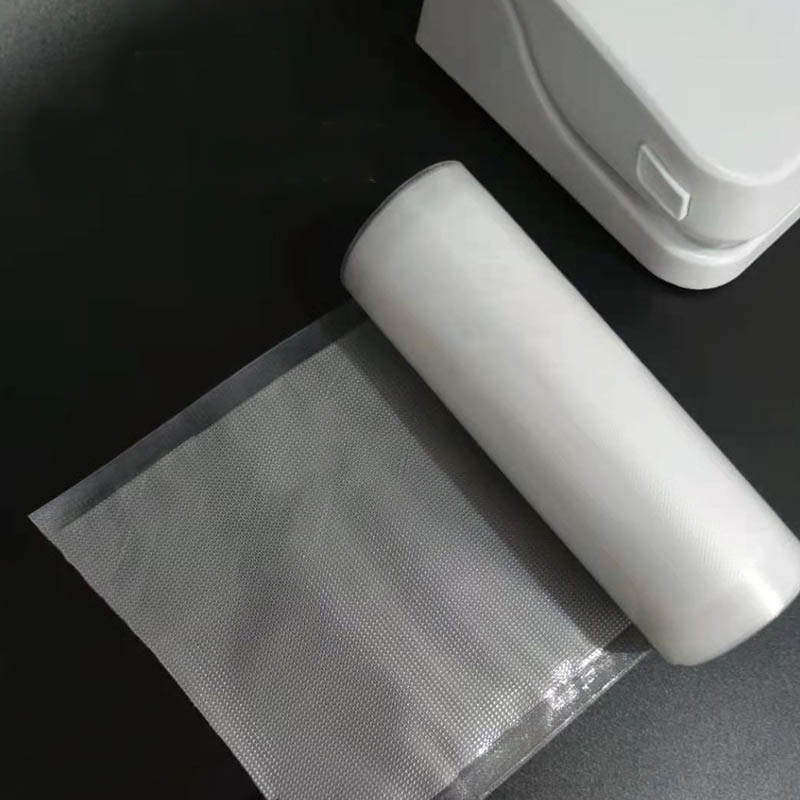 Bolsas de sellado al vacío para alimentos, embalaje de almacenamiento texturizado para carne, frutas y verduras, herramientas de cocina, 12x500cm