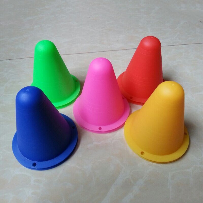 Conos de marcador de Skate, equipo de entrenamiento de fútbol, marcador de Copa, Slalom, copa de pila de Skate, 10 Uds.