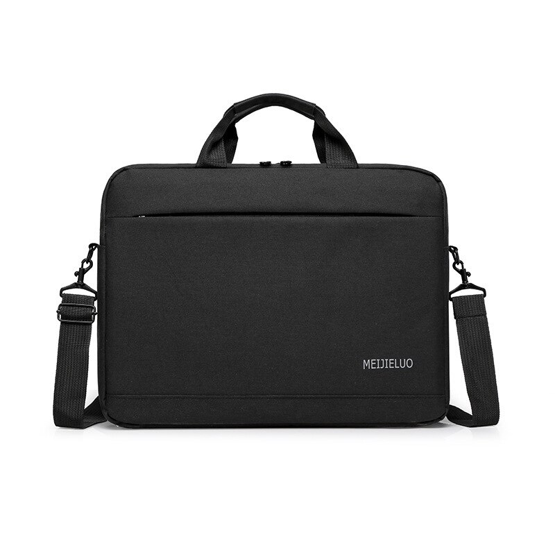 Männer Tragbaren Computer Taschen Frauen Aktentasche Notizbuch Handtasche 15,6 Zoll Schulter Hand Tasche Frau Bote Crossbody Für Handtaschen: 904 schwarz